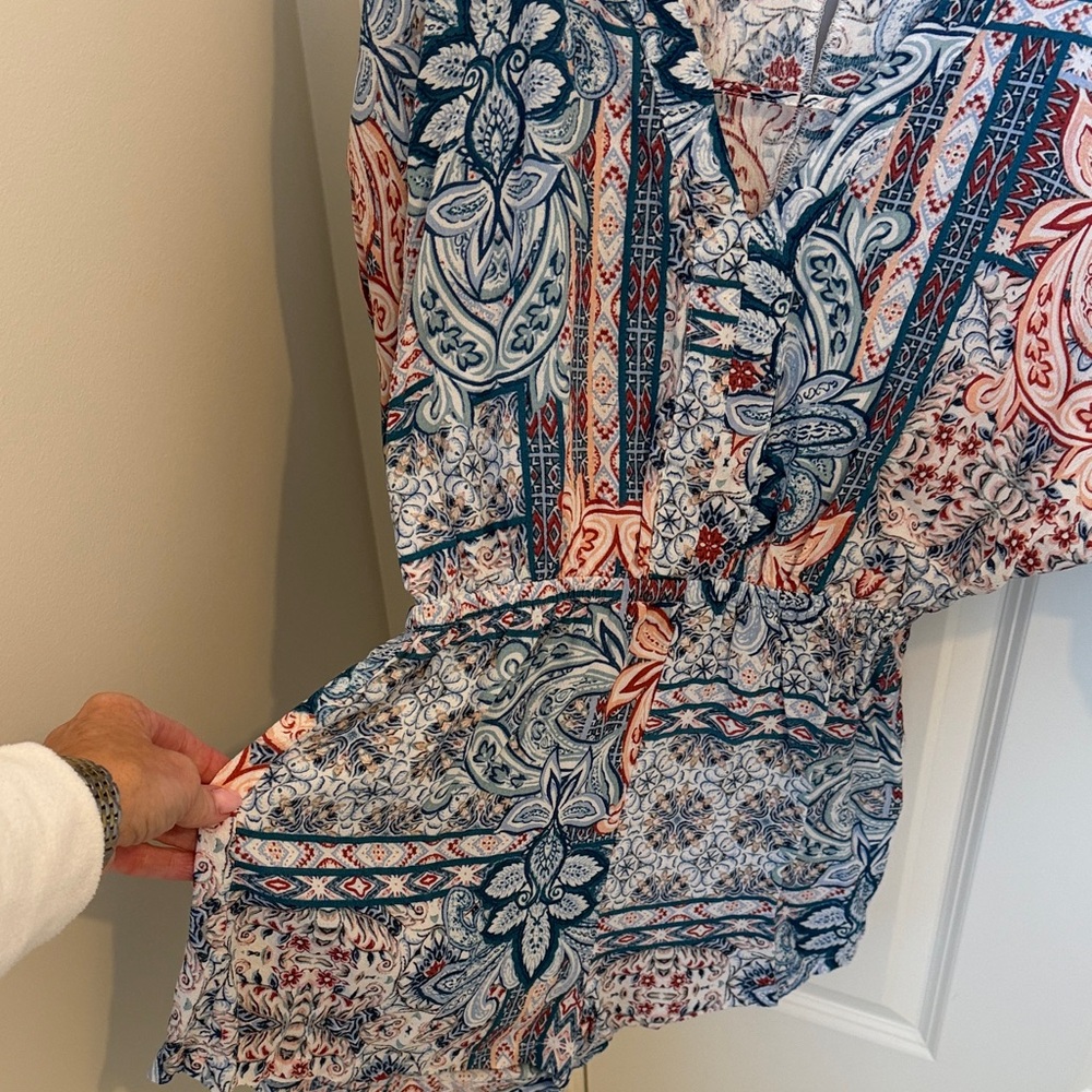 Minkpink Multicolor Patterned Romper - image 4